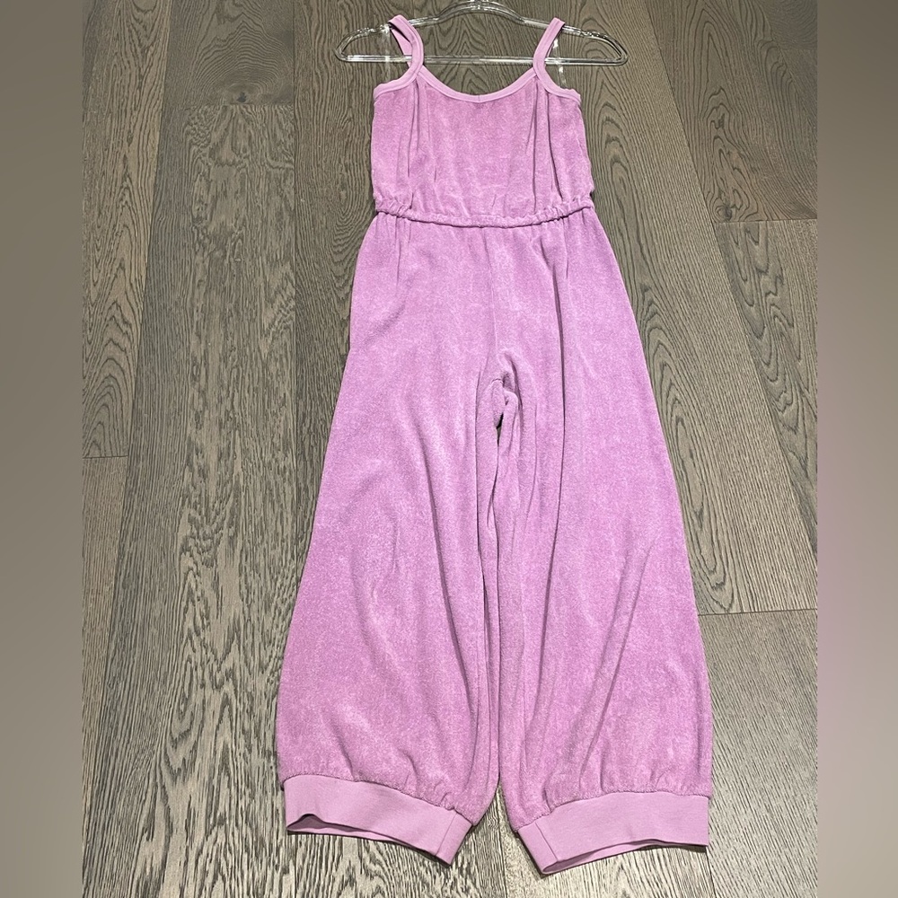 Suzi Kondi Mauve/Lilac Tank Terry Jumpsuit